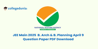 JEE Main B.Arch & B.Planning Question Paper 9 April (Available)- Download Solutions and Answer Key